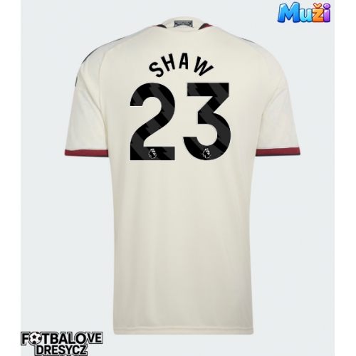 Manchester United Luke Shaw #23 Alternativní Dres 2026-27 Krátký Rukáv Manchester United Luke Shaw #23 Alternativní Dres 2026-27 Krátký Rukáv